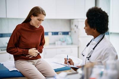 Heroimage0767042001760132804 Gastroenterology visit for woman with irritable bowel syndrome